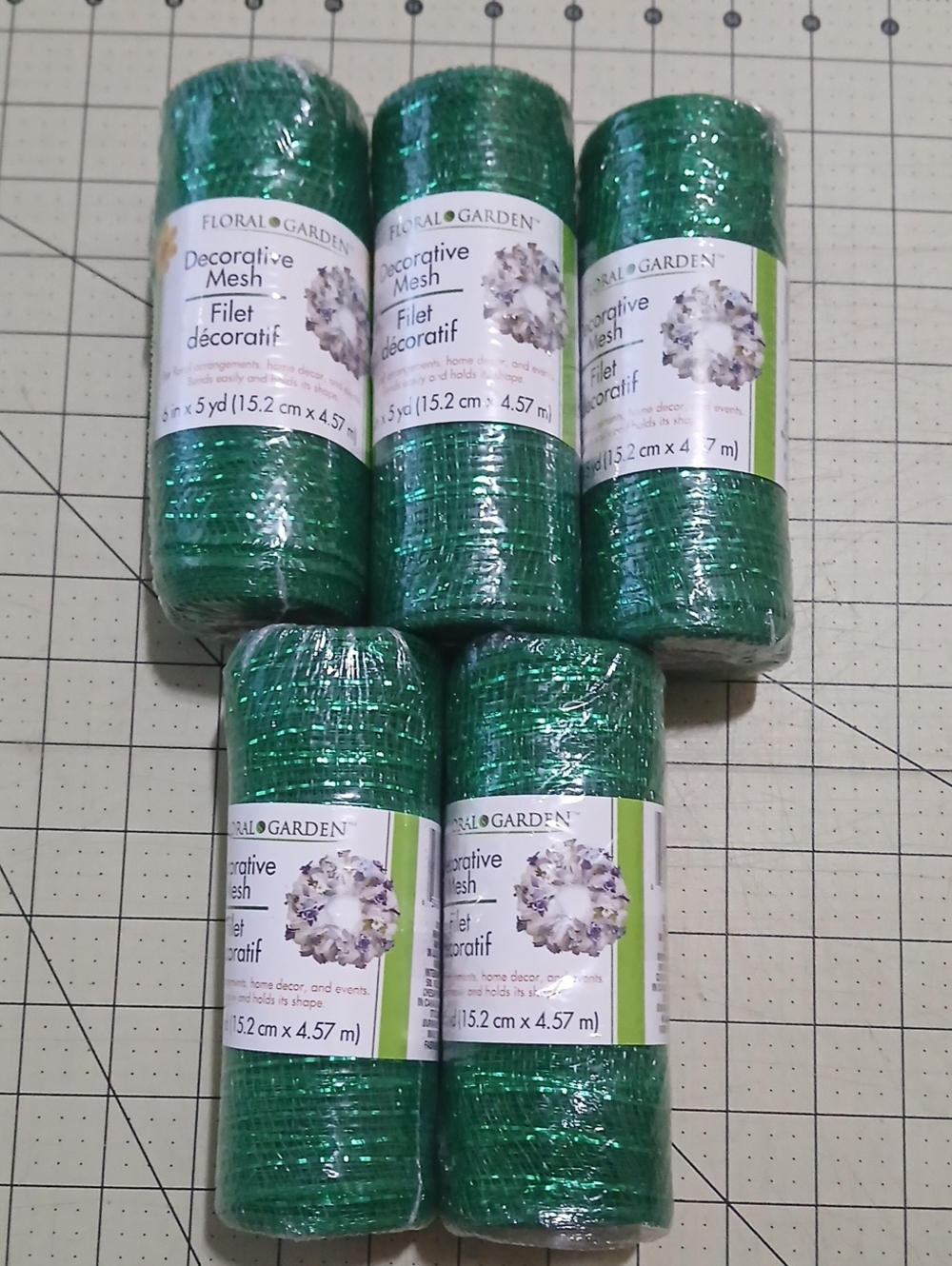Deco Mesh Bundle - Dark Green